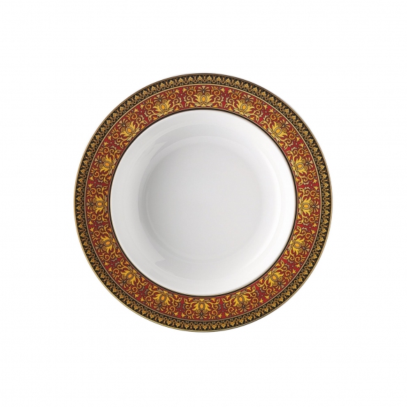 Rosenthal Versace Piatto fondo Medusa cm. 22
