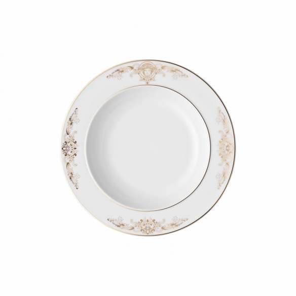 Rosenthal Versace Piatto fondo Medusa Gala cm. 22