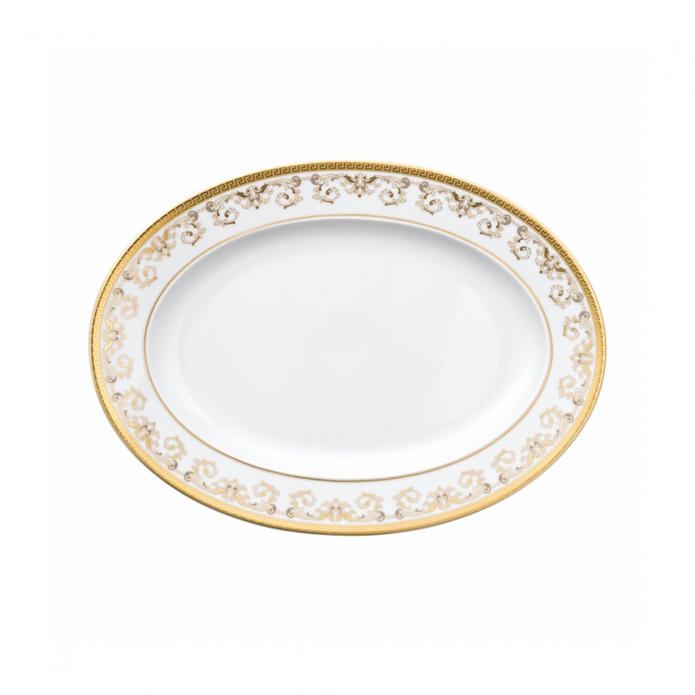 Rosenthal Versace Piatto ovale Medusa...