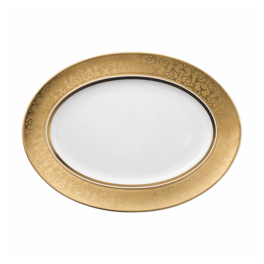 Rosenthal Versace Piatto ovale Medusa...