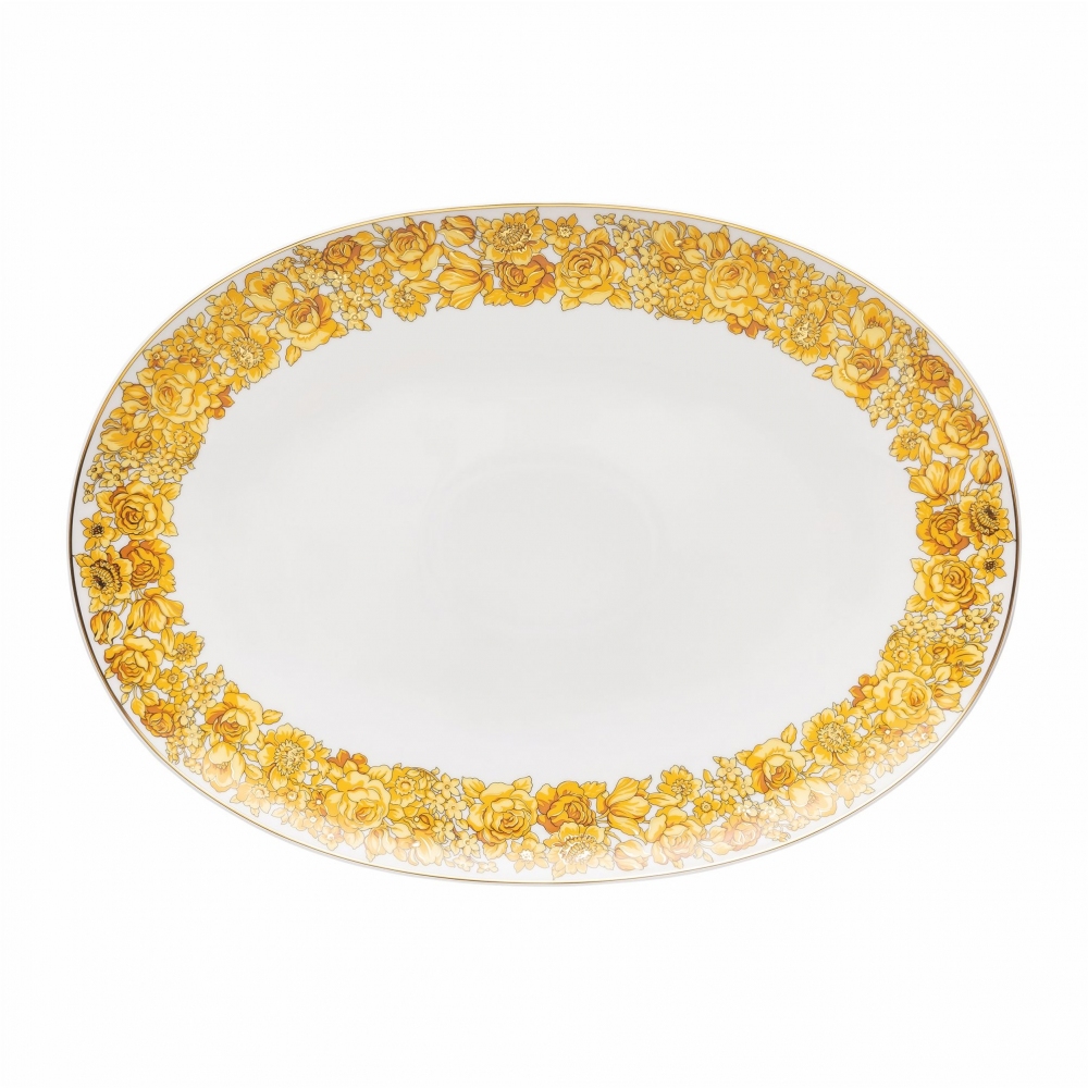 Rosenthal Versace Piatto ovale Medusa...
