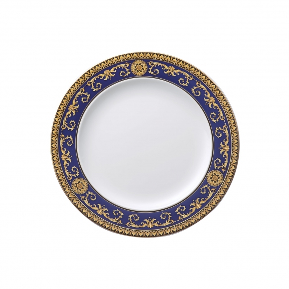 Rosenthal Versace Piatto piano Medusa Blau cm. 27