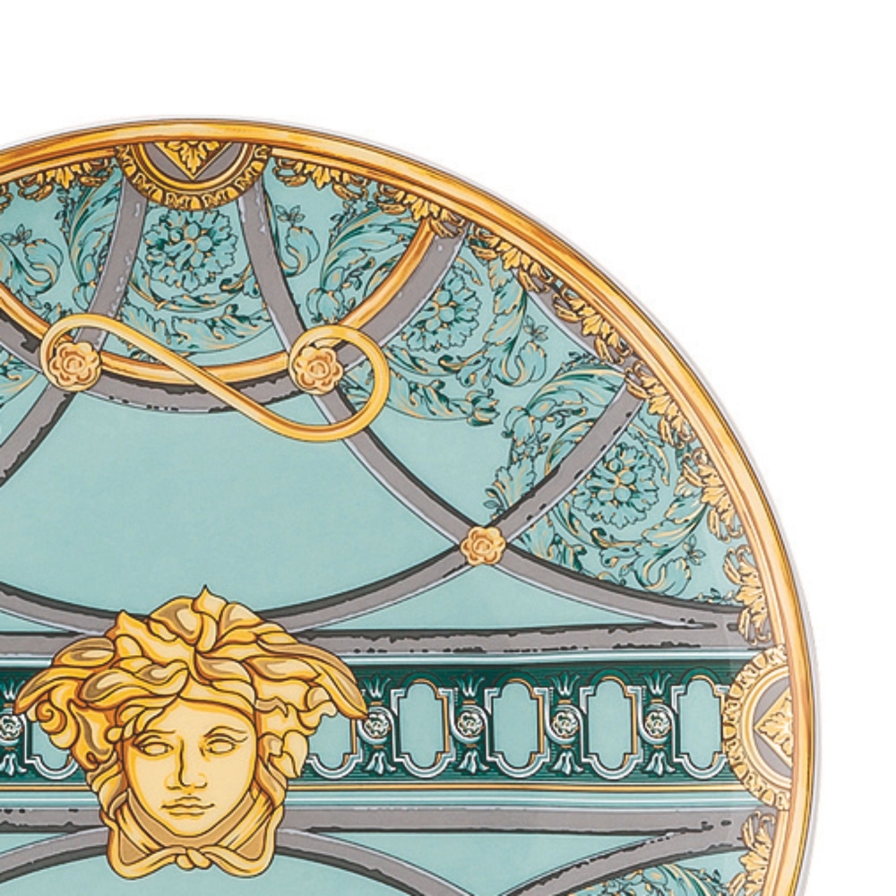 Rosenthal Versace Piatto piano Scala del Palazzo Verde cm. 17