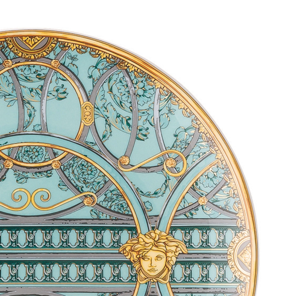 Rosenthal Versace Piatto piano Scala del Palazzo Verde cm. 21