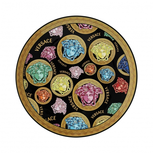 Rosenthal Versace Piatto segnaposto Medusa Amplified Multicolour 33 cm