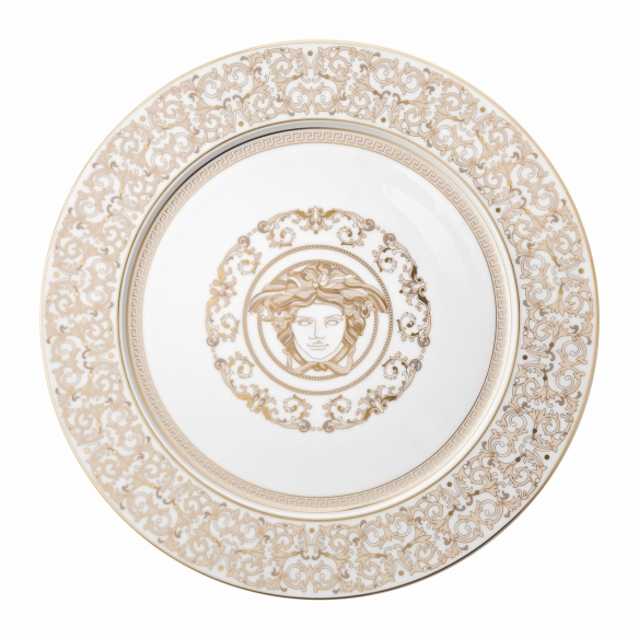 Rosenthal Versace Piatto segnaposto Medusa Gala cm. 33
