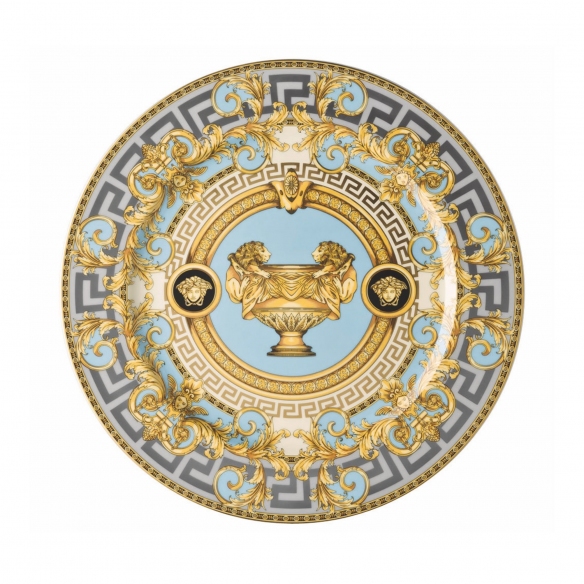 Rosenthal Versace Piatto segnaposto Prestige Gala Le Bleu 2 cm. 30