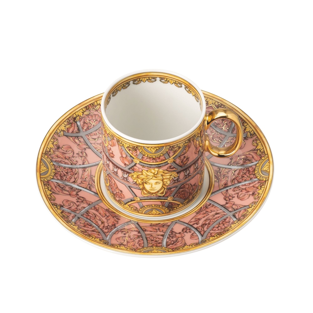 Rosenthal Versace Tazza caffè Scala del Palazzo Rosa cl. 23