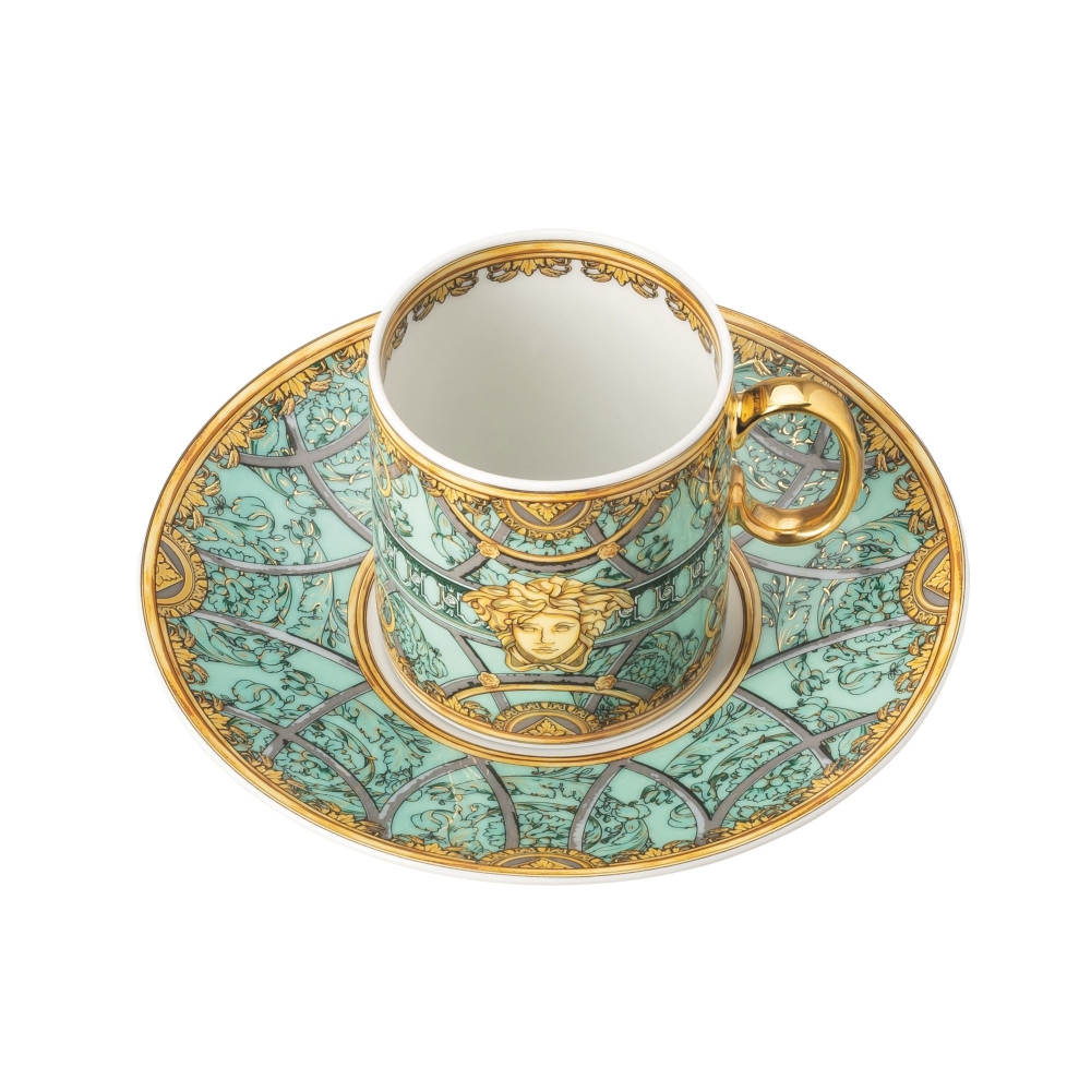 Rosenthal Versace Tazza espresso Scala del Palazzo Verde cl. 10