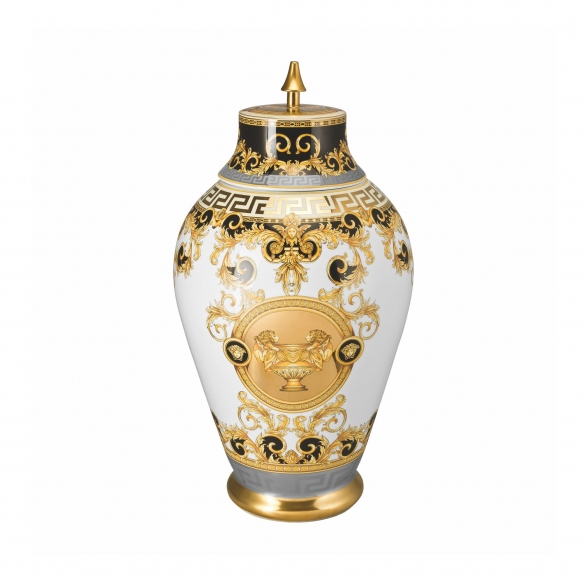 Rosenthal Versace Vaso con coperchio Prestige Gala cm. 76