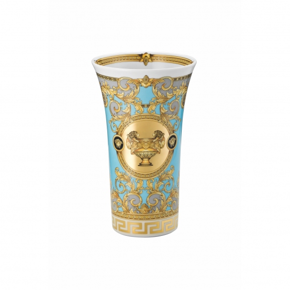 Rosenthal Versace Vaso Prestige Gala Le Bleu cm. 26