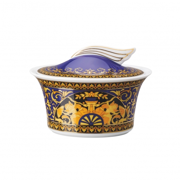 Rosenthal Versace Zuccheriera Medusa Blau