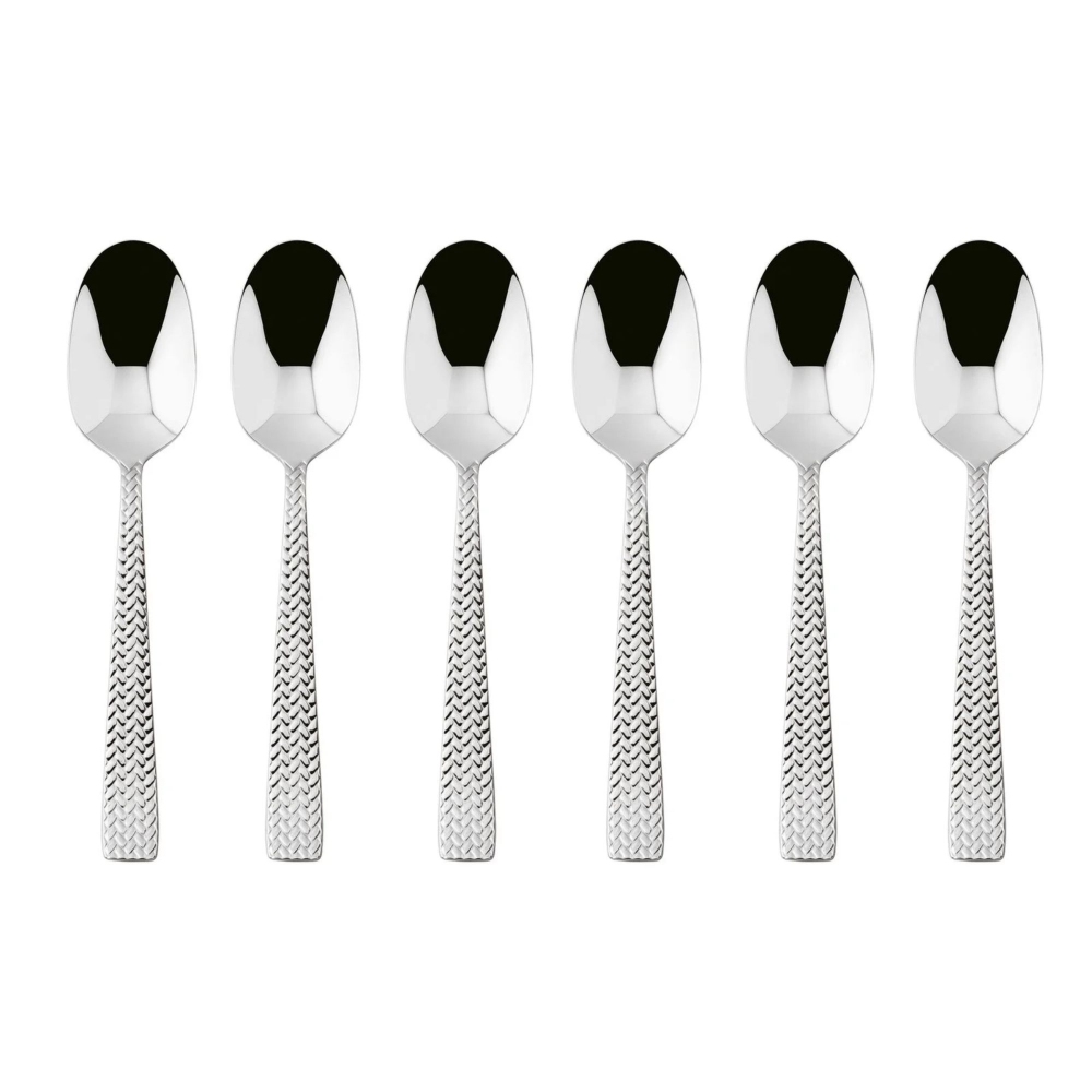 Sambonet Cortina 6-piece mocha spoon set