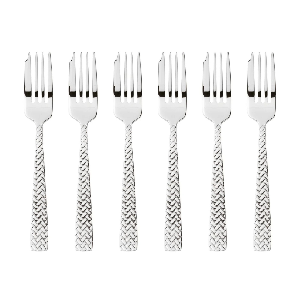 Sambonet Cortina 6-piece dessert fork...