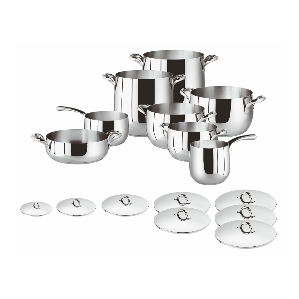 Sambonet Kikka Cookware set 16 pieces