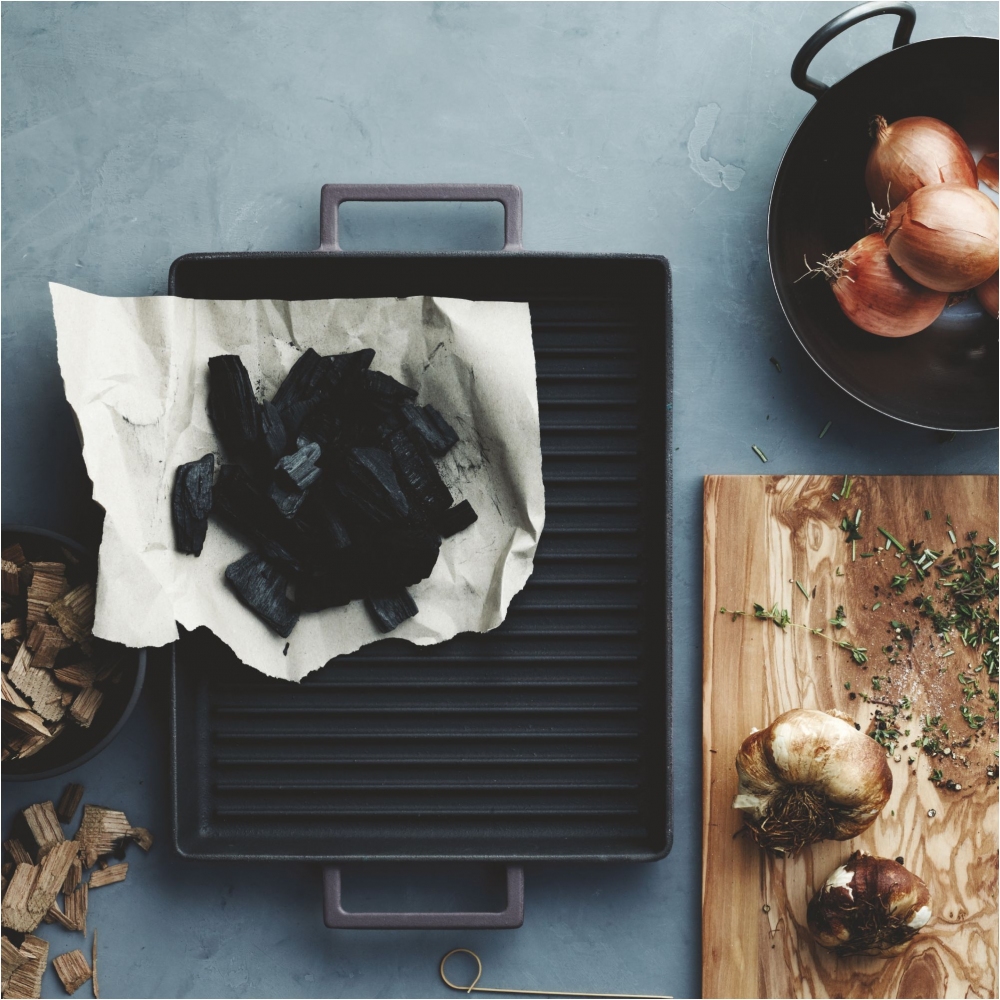 Sambonet Terra.Cotto Cast Iron grill pan