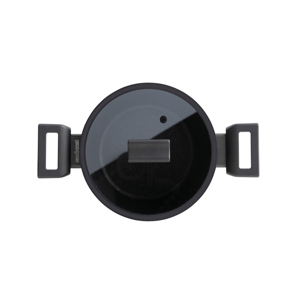 Sambonet Titan Pro non-stick Sauce Pan with lid diam. 24 cm