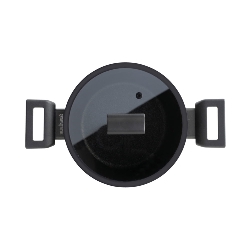 Sambonet Titan Pro non-stick Sauce Pan with lid diam. 28 cm