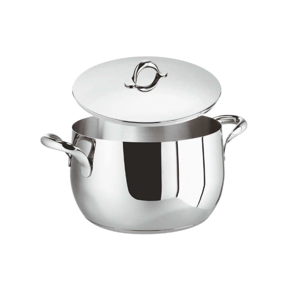 Sambonet Kikka saucepot with two...