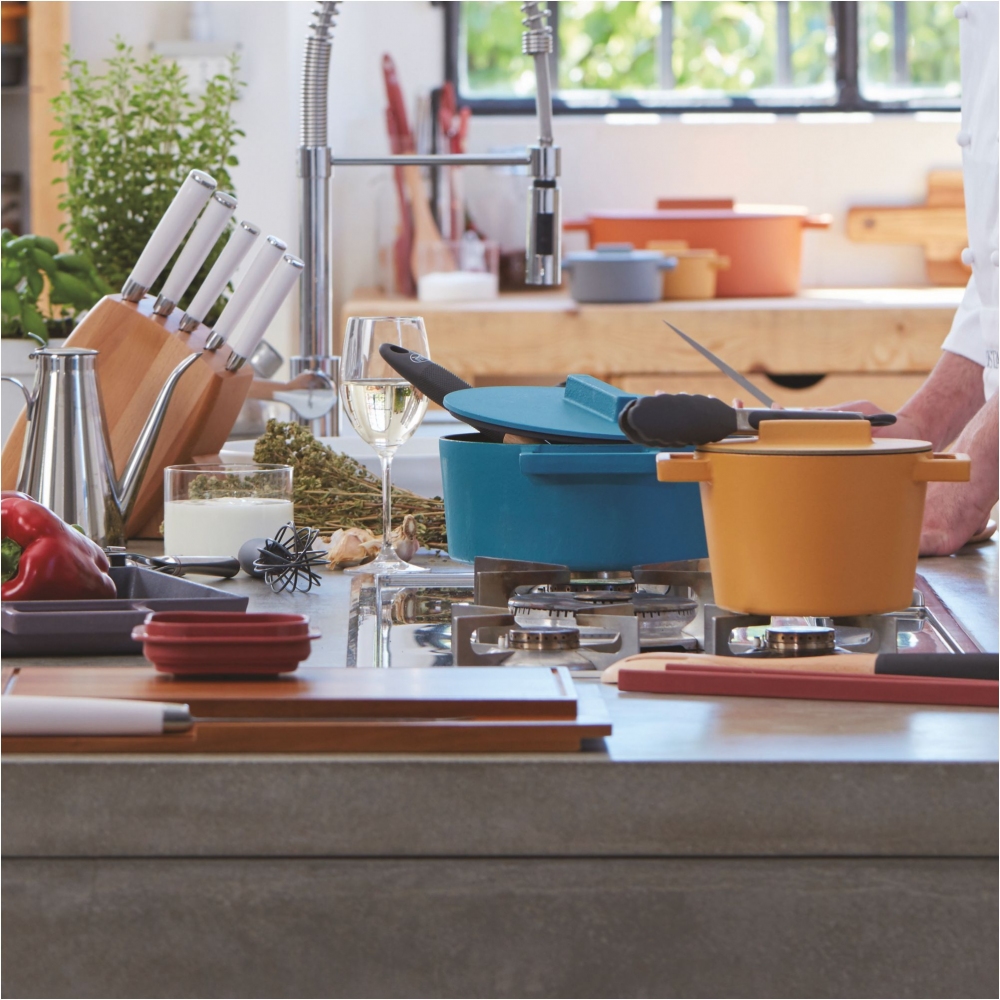 Sambonet Casseruola alta Terra.Cotto Cast Iron diam. 16 cm