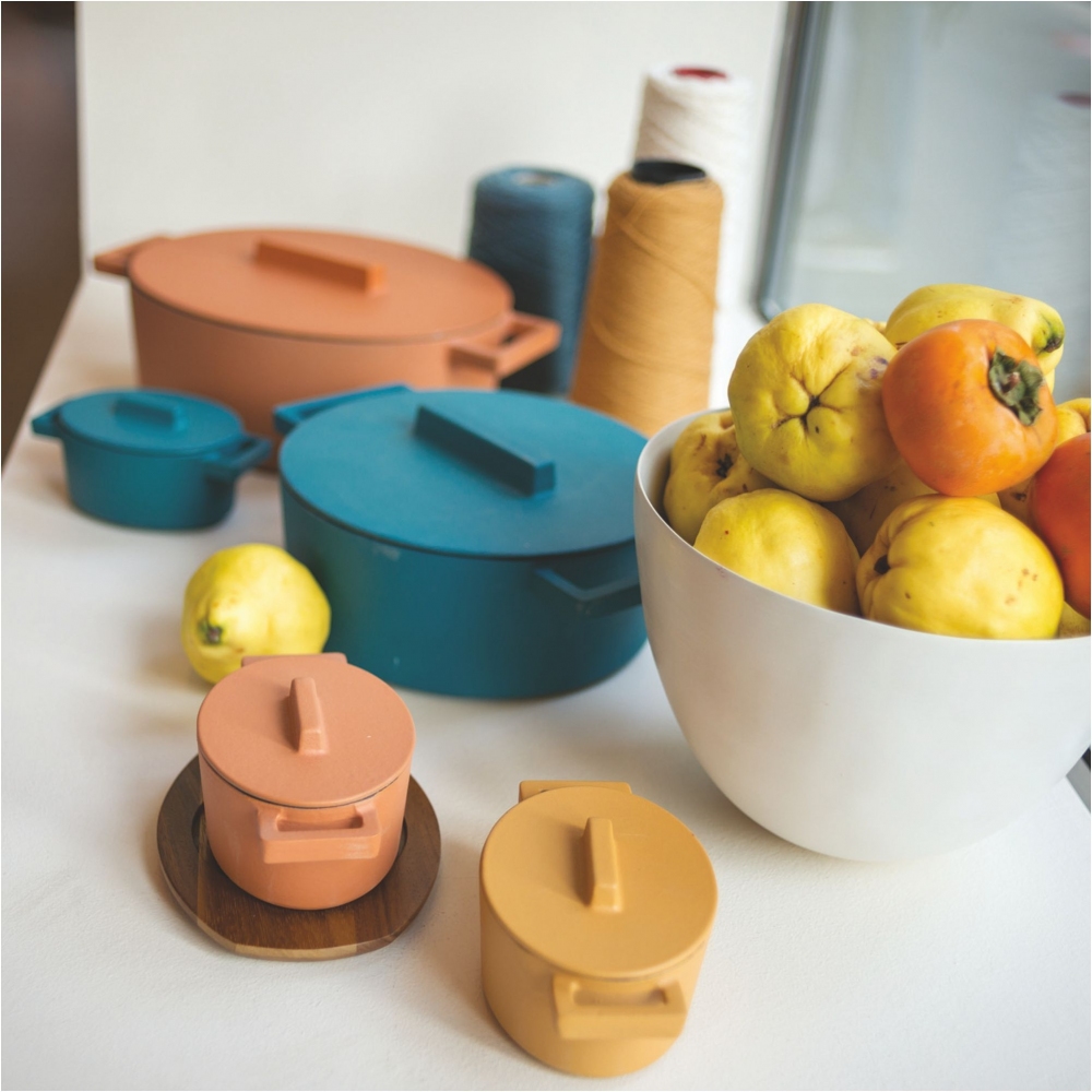 Sambonet Casseruola bassa ovale Terra.Cotto Cast Iron