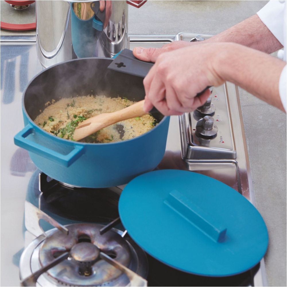 Sambonet Casseruola bassa Terra.Cotto Cast Iron diam. 24 cm