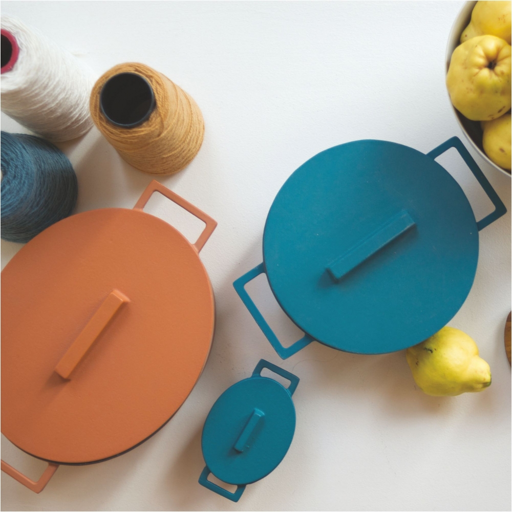 Sambonet Casseruola bassa Terra.Cotto Cast Iron diam. 24 cm