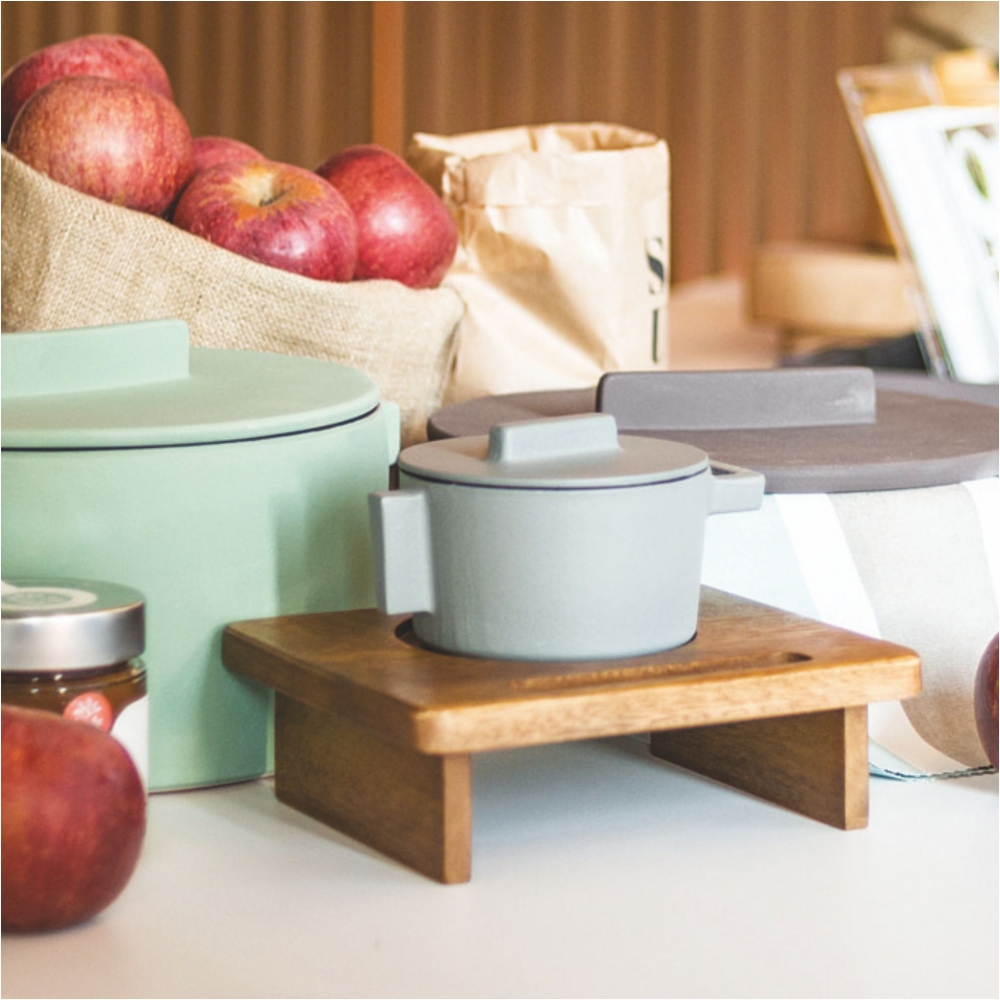 Sambonet Supporto per casseruola diam. 10 cm Terra.Cotto Cast Iron