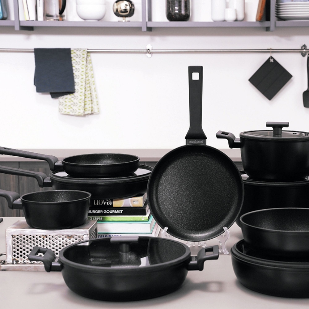 Sambonet Titan Pro non-stick Pan with lid diam. 24 cm