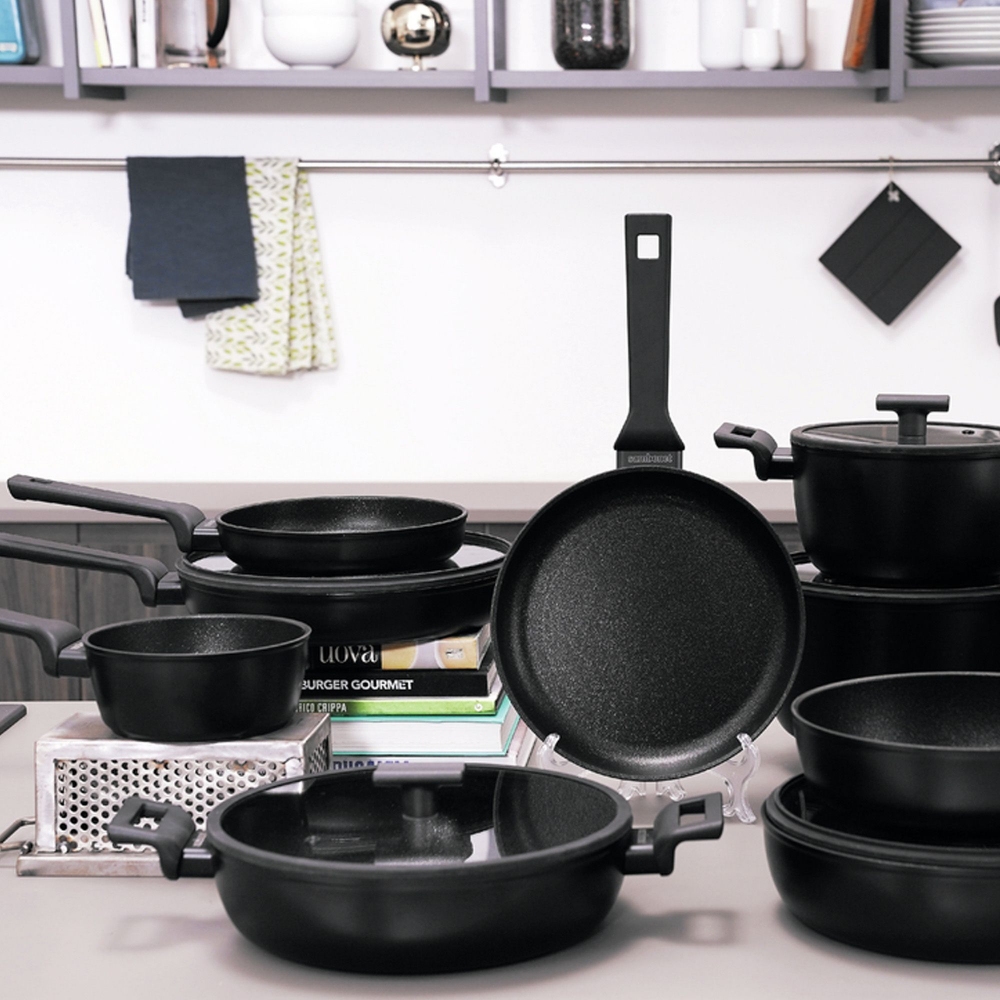 Sambonet Titan Pro non-stick Pan with lid diam. 28 cm