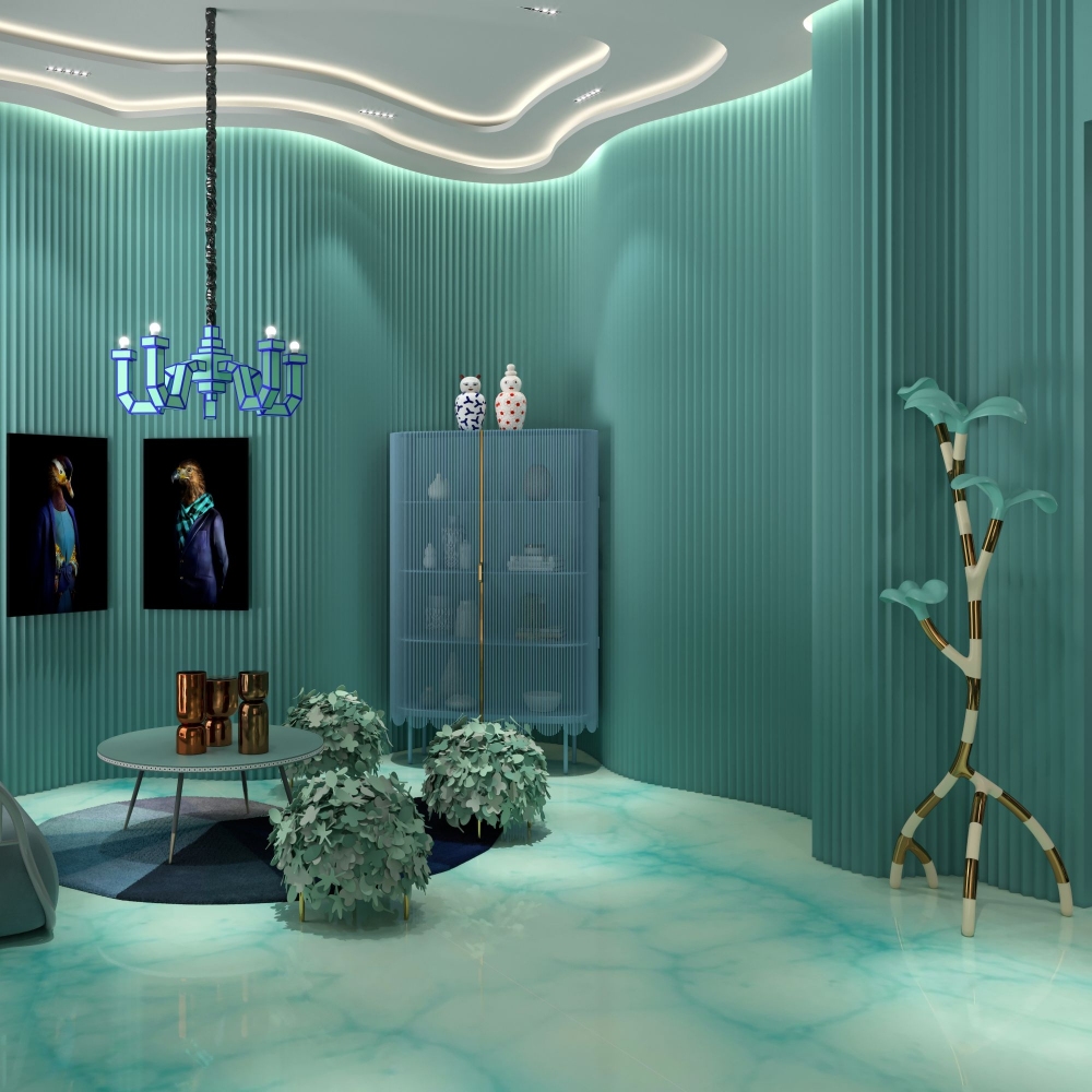 Scarlet Splendour Forest Coat Stand