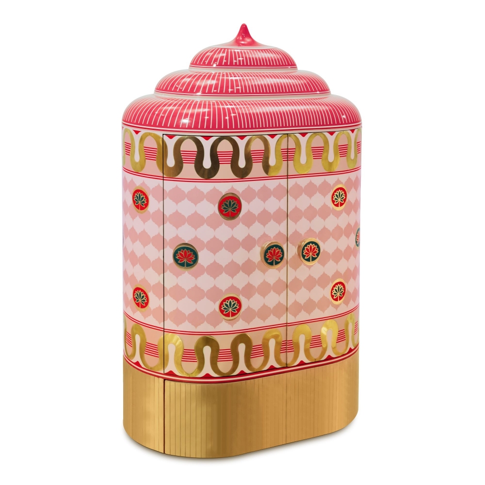 Scarlet Splendour Armadio contenitore Lotus Sanctum - Mandala Collection