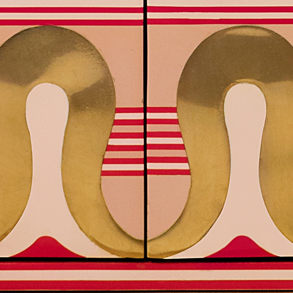 Scarlet Splendour Armadio contenitore Lotus Sanctum - Mandala Collection