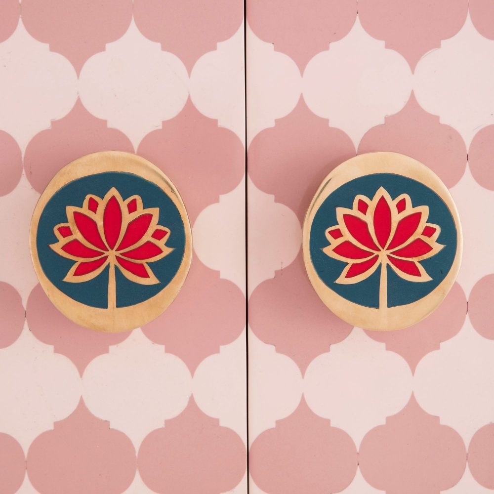 Scarlet Splendour Armadio contenitore Lotus Sanctum - Mandala Collection