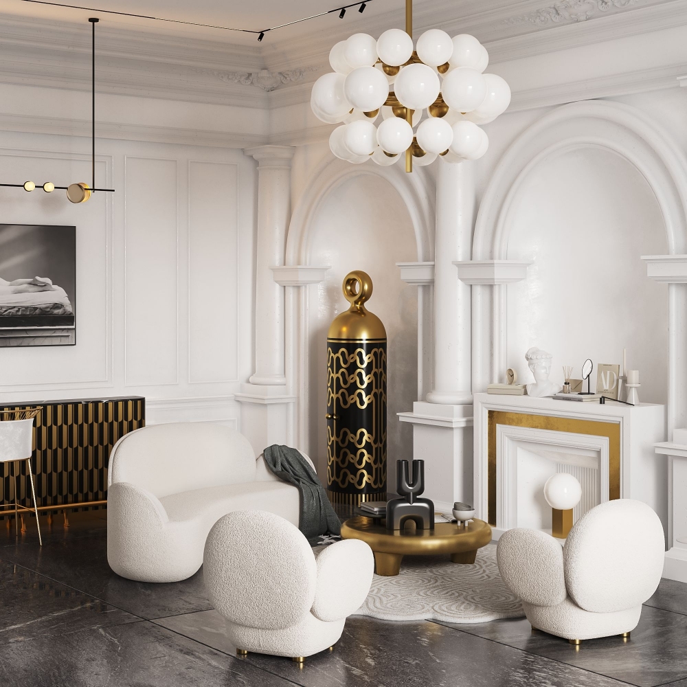 Scarlet Splendour Armadio contenitore Madame Verdoux Black Gold