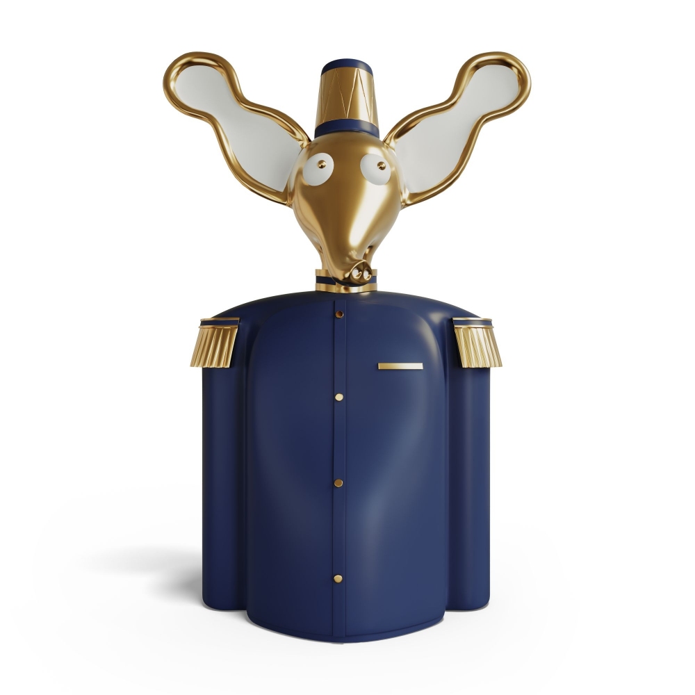 Scarlet Splendour Monsieur Elie Blue...