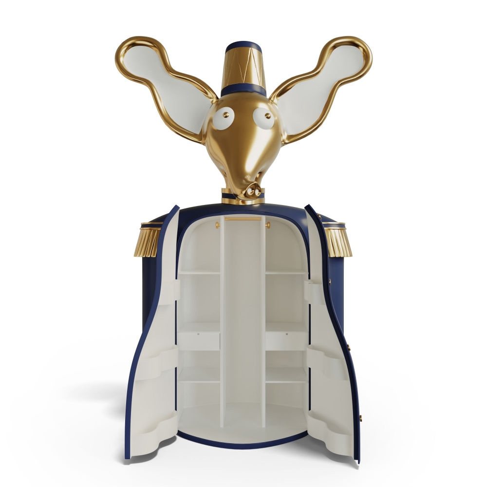 Scarlet Splendour Armadio contenitore Monsieur Elie Blu