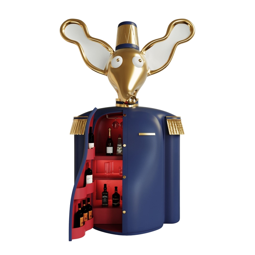 Scarlet Splendour Armadio contenitore Monsieur Elie Blu