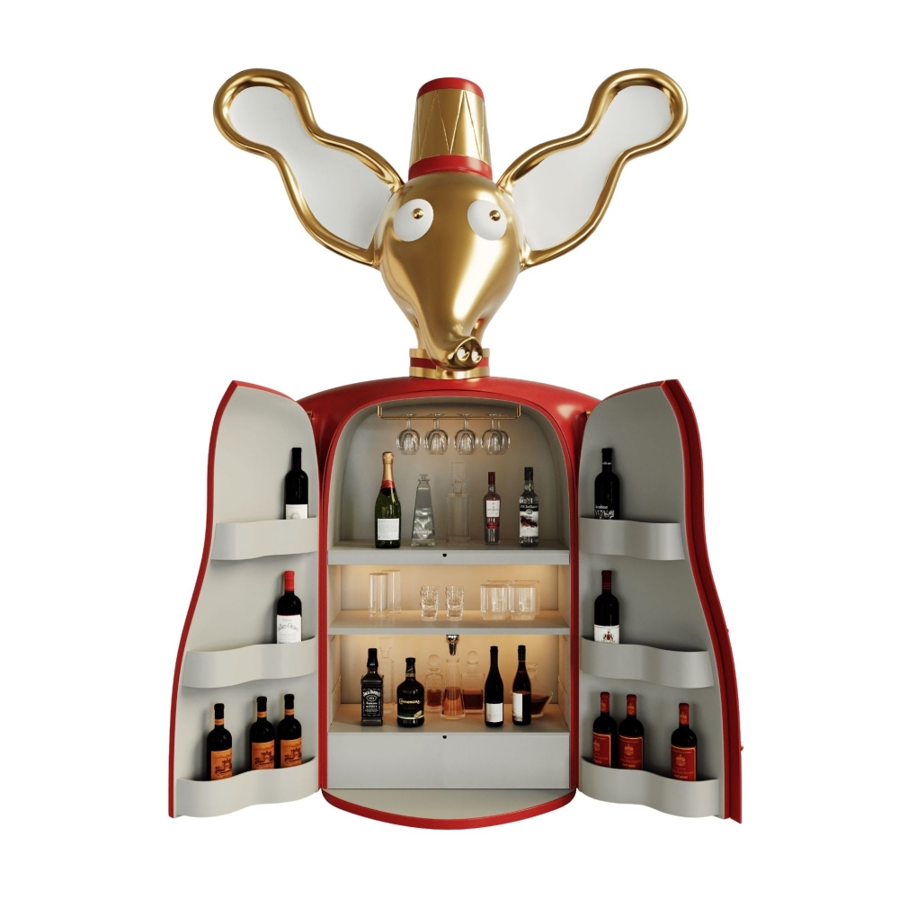 Scarlet Splendour Armadio contenitore Monsieur Elie Rouge