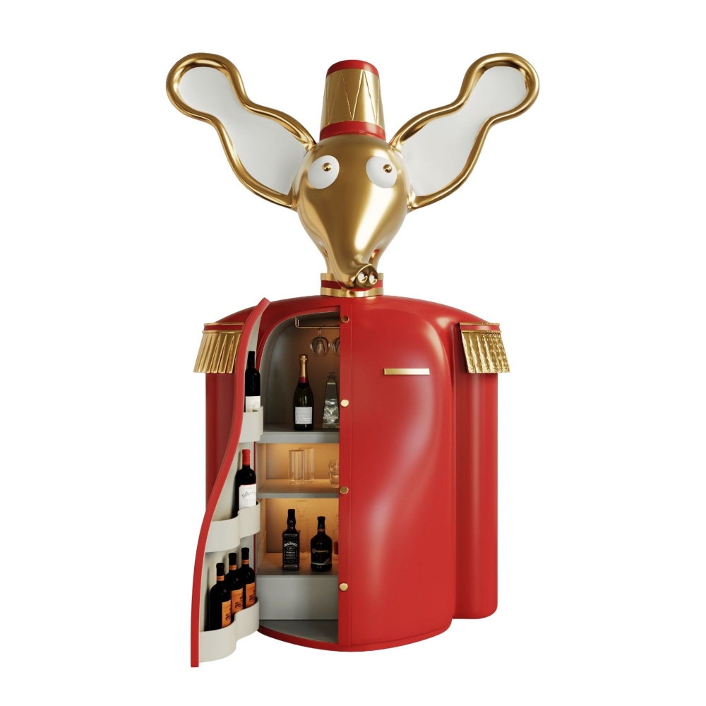 Scarlet Splendour Armadio contenitore Monsieur Elie Rouge