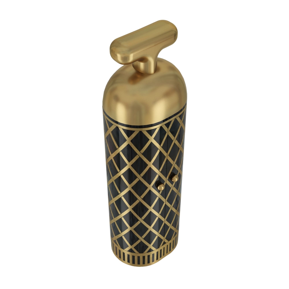 Scarlet Splendour Armadio contenitore Monsieur Verdoux Black Gold