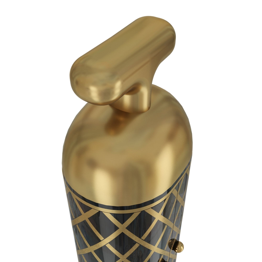 Scarlet Splendour Armadio contenitore Monsieur Verdoux Black Gold