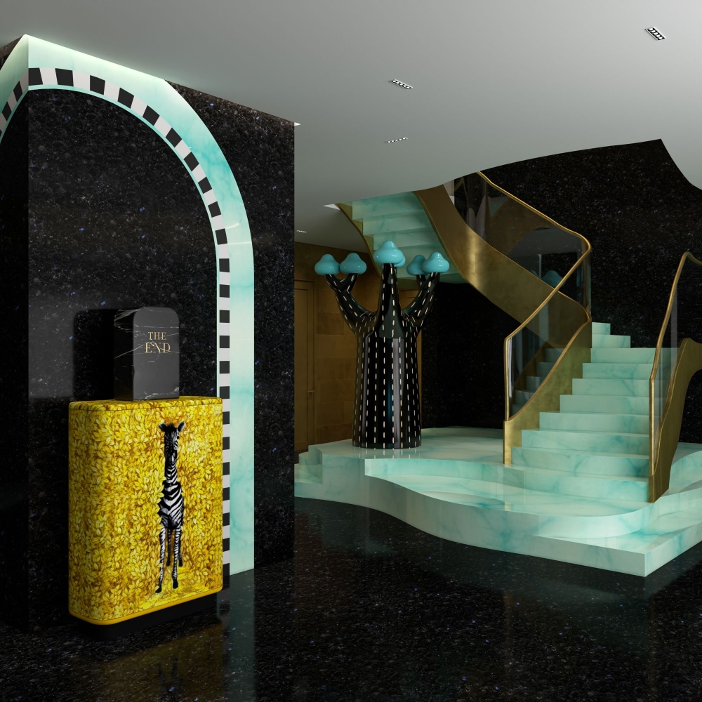 Scarlet Splendour Armadio contenitore Tree - Forest Collection