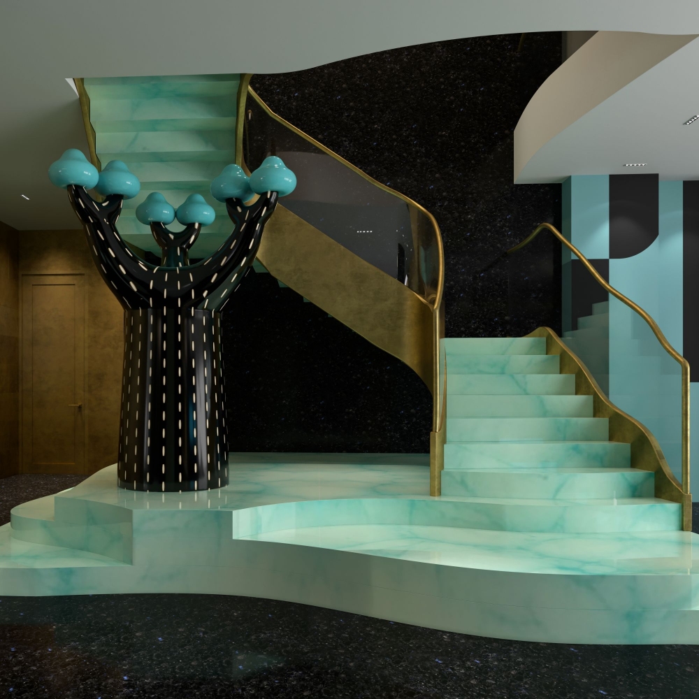 Scarlet Splendour Armadio contenitore Tree - Forest Collection