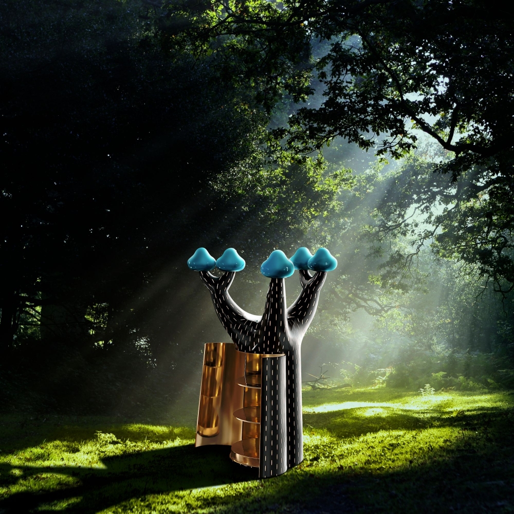 Scarlet Splendour Armadio contenitore Tree - Forest Collection