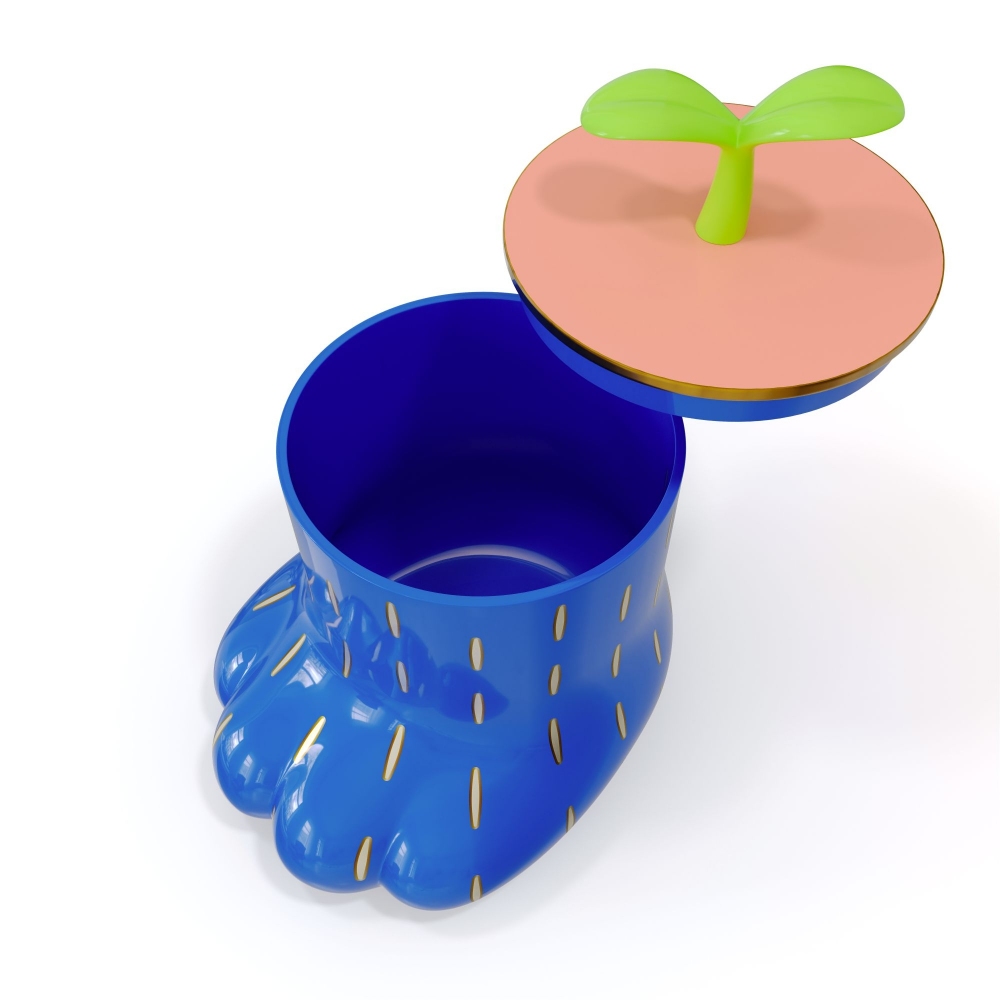 Scarlet Splendour Contenitore Paw - Forest Collection