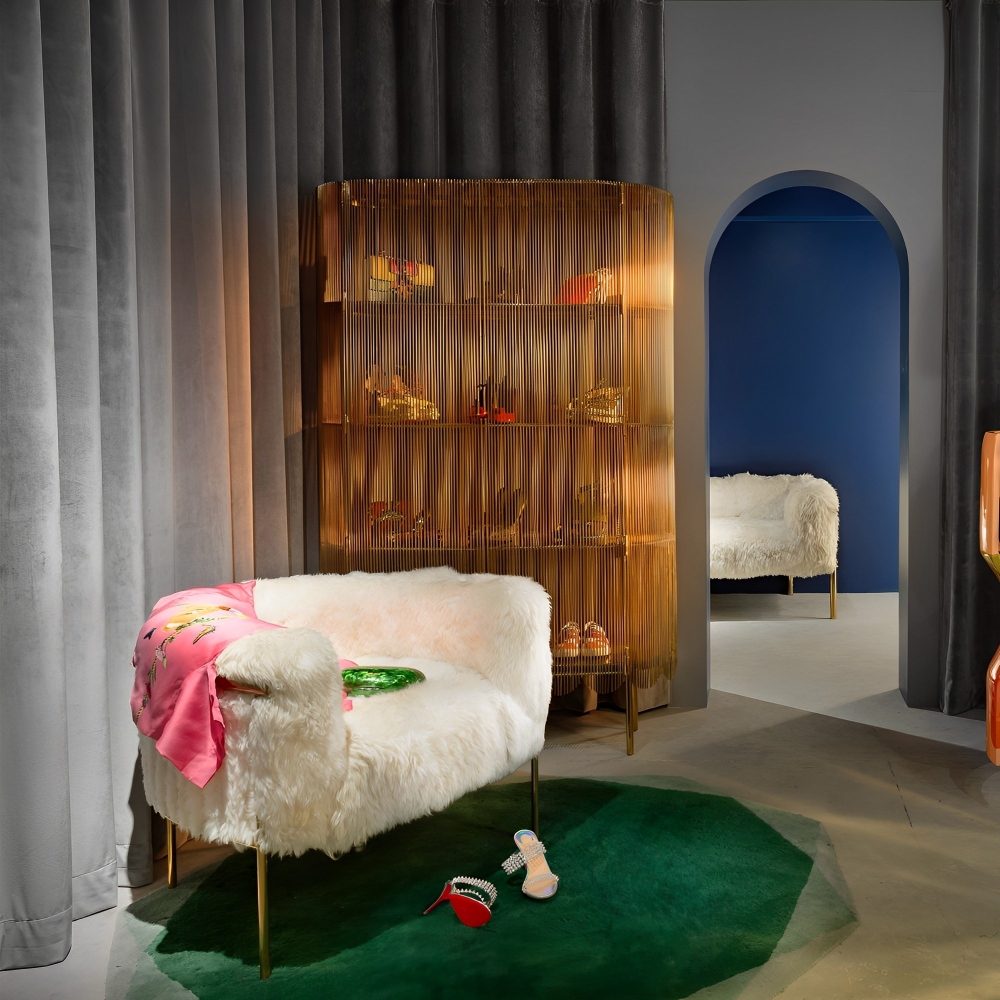 Scarlet Splendour Poltroncina Coronum