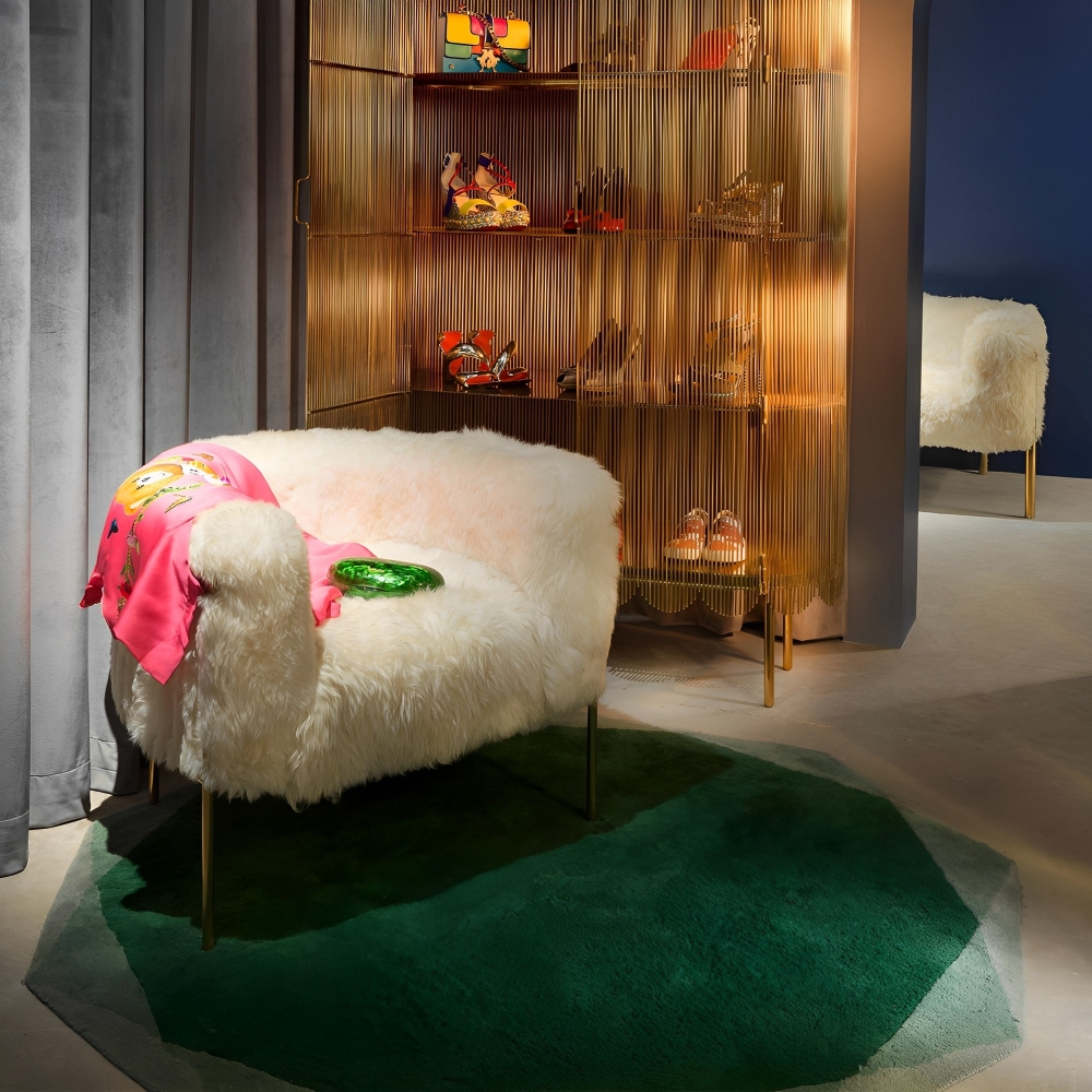 Scarlet Splendour Poltroncina Coronum