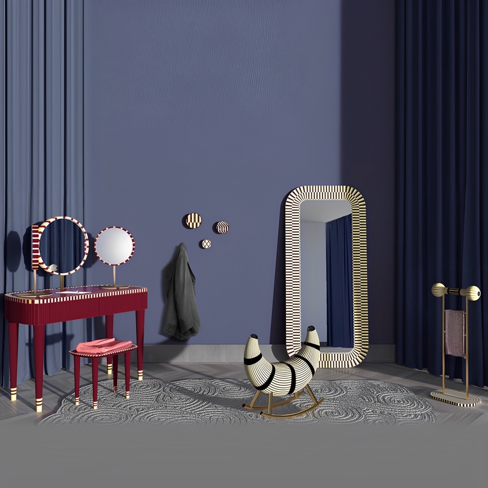 Scarlet Splendour Sedia a dondolo Nanook of the North