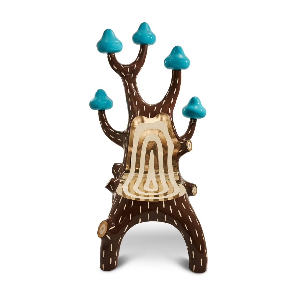 Scarlet Splendour Forest Chair